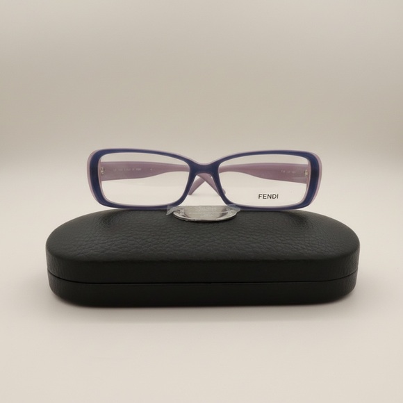 Fendi Accessories - Fendi Selleria Eyeglasses Frames Purple Italy 140 Designer New Authentic